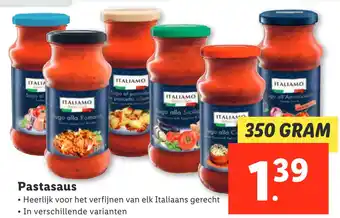 Lidl Pastasaus aanbieding