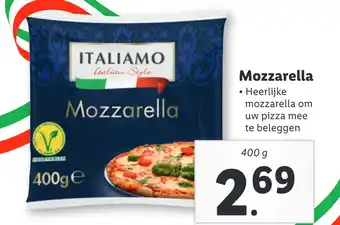 Lidl Mozzarella aanbieding