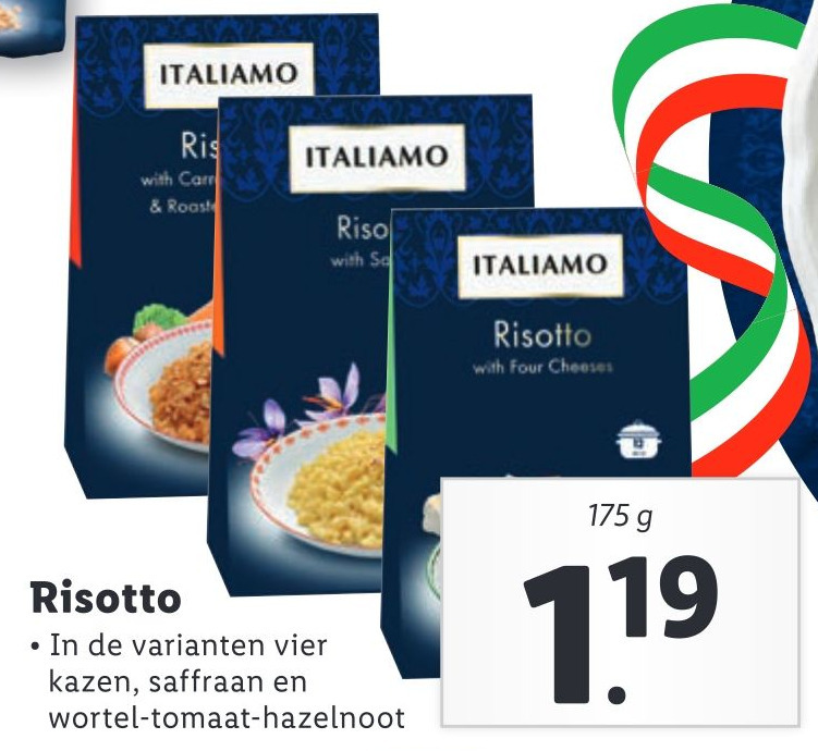 Risotto aanbieding bij Lidl