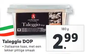 Lidl Taleggio dop aanbieding