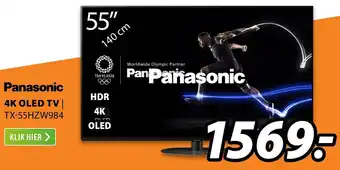 Expert Panasonic 4K OLED TV | TX-55HZW984 aanbieding