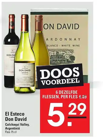 Sligro El esteco don david calchaquí valley, argentinië aanbieding