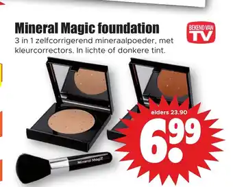 Dirk Mineral Magic foundation aanbieding