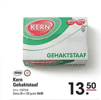 De Kweker Kern gehaktstaaf aanbieding