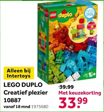 Intertoys LEGO DUPLO Creatief plezier 10887 aanbieding