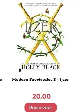 BookSpot Modern faerietales 3 - ijzer aanbieding