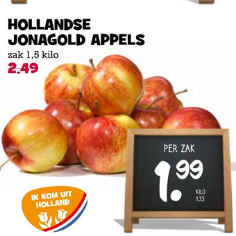 Boon`s Markt Hollandse jonagold appels aanbieding