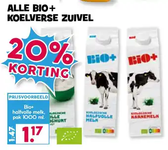 Boon`s Markt Alle bio+ koelverse zuivel aanbieding