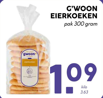 Boon`s Markt G'woon eierkoeken aanbieding