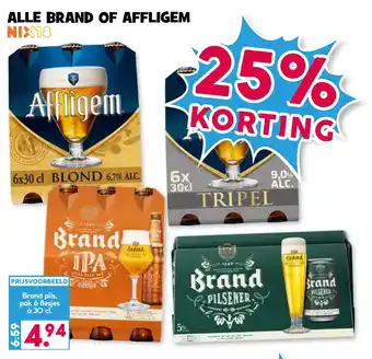 Boon`s Markt Alle brand of affligem aanbieding