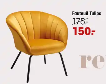 Kwantum Fauteuil tulipa aanbieding