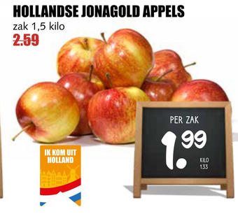MCD Supermarkt Hollandse jonagold appels aanbieding