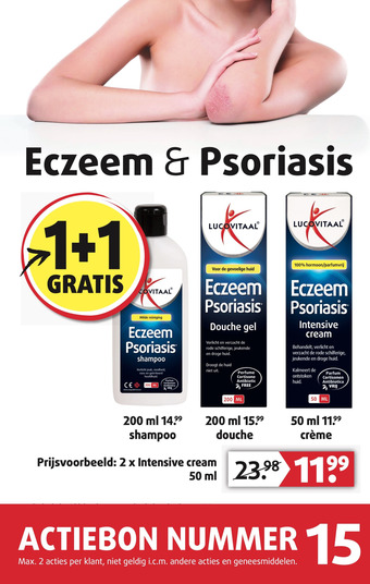 Lucovitaal Eczeem & psoriasis aanbieding