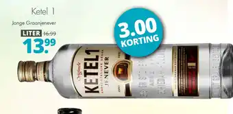 Mitra Ketel 1 jonge graanjenever aanbieding