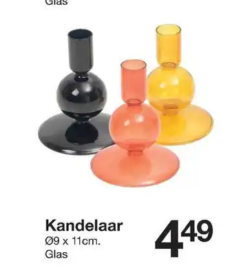 Zeeman Kandelaar aanbieding