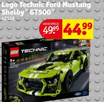 Kruidvat Doc lego technic ford mustang shelby gt500 42138 aanbieding