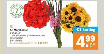 Albert Heijn Ah megabossen €1 korting aanbieding