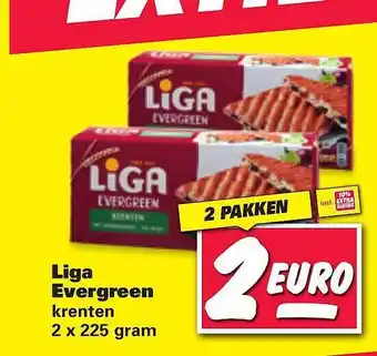 Nettorama Liga evergreen krenten aanbieding