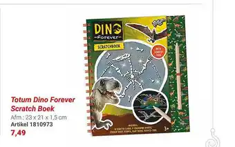 Lobbes Totum dino forever scratch boek aanbieding