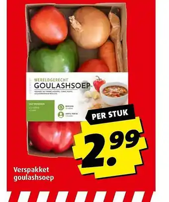 Boni Verspakket goulashsoep aanbieding