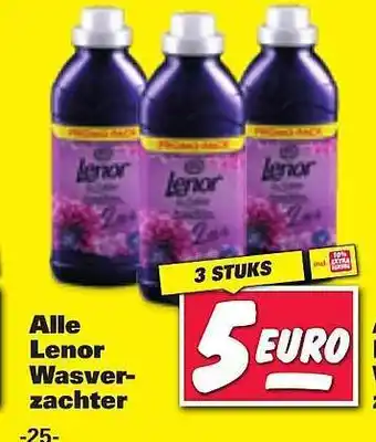 Nettorama Alle lenor wasverzachter aanbieding