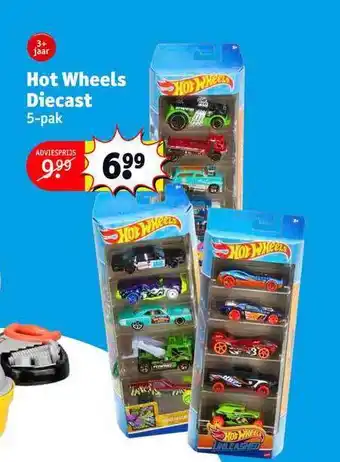 Kruidvat Hot wheels diecast aanbieding