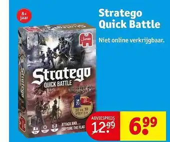 Kruidvat Stratego quich battle aanbieding