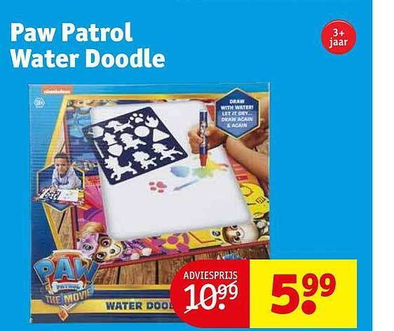 Paw patrol water store doodle