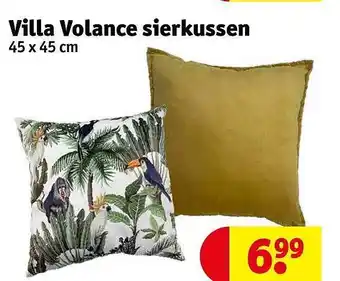 Kruidvat Villa volance sierkussen aanbieding