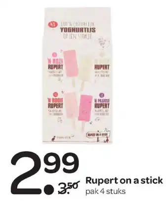 Spar Rupert on a stick aanbieding