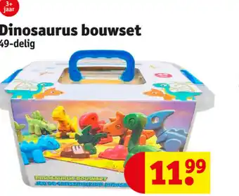 Kruidvat Dinosaurus bouwset 49-delig aanbieding