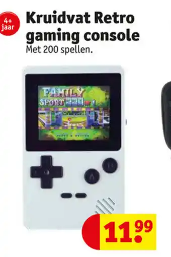 Kruidvat Retro gaming console aanbieding