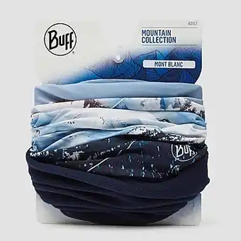 Perry Sport Buff polar nekwarmer zwart/blauw aanbieding