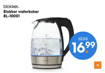 Blokker waterkoker BL-10001 aanbieding