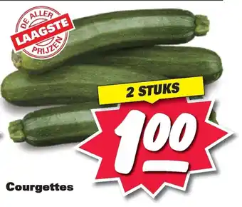 Nettorama Courgettes 2 stuks aanbieding