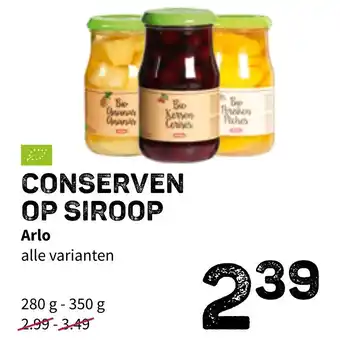 Ekoplaza Conserven op siroop aanbieding