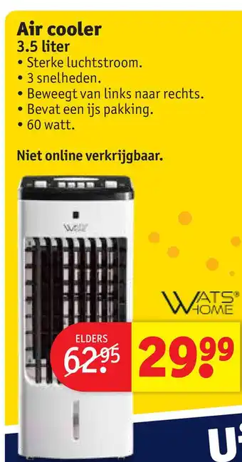 Kruidvat Air cooler aanbieding