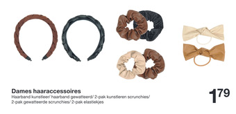 Zeeman Dames haaraccessoires aanbieding