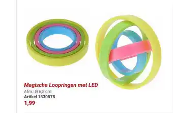 Lobbes Magische loopringen met led aanbieding