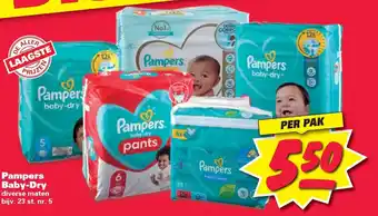 Nettorama Pampers baby-dry aanbieding