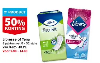 Hoogvliet Libresse of Tena aanbieding