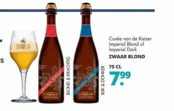 Mitra Cuvée Ban De Keizer Imperial Blond Of Imperial Dark Zwaar Blond aanbieding