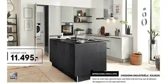 Boer Staphorst Interliving 3150 & 3170 modern industiële keuken aanbieding