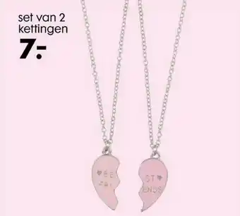 HEMA Set Van 2 Kettingen aanbieding