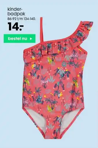 HEMA Kinderbadpak aanbieding