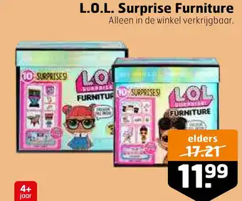 Trekpleister Lol surprise furniture aanbieding