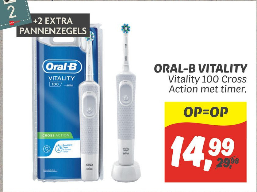 Oral-b vitality aanbieding bij Dekamarkt