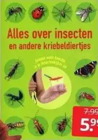 Boekenvoordeel Alles over insecten en andere kriebeldiertjes aanbieding