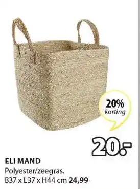 Jysk Ellmand aanbieding