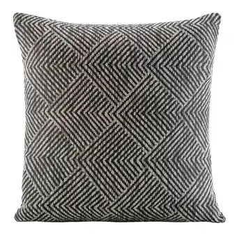 Leen Bakker Sierkussen shanghai - antraciet - 45x45 cm aanbieding